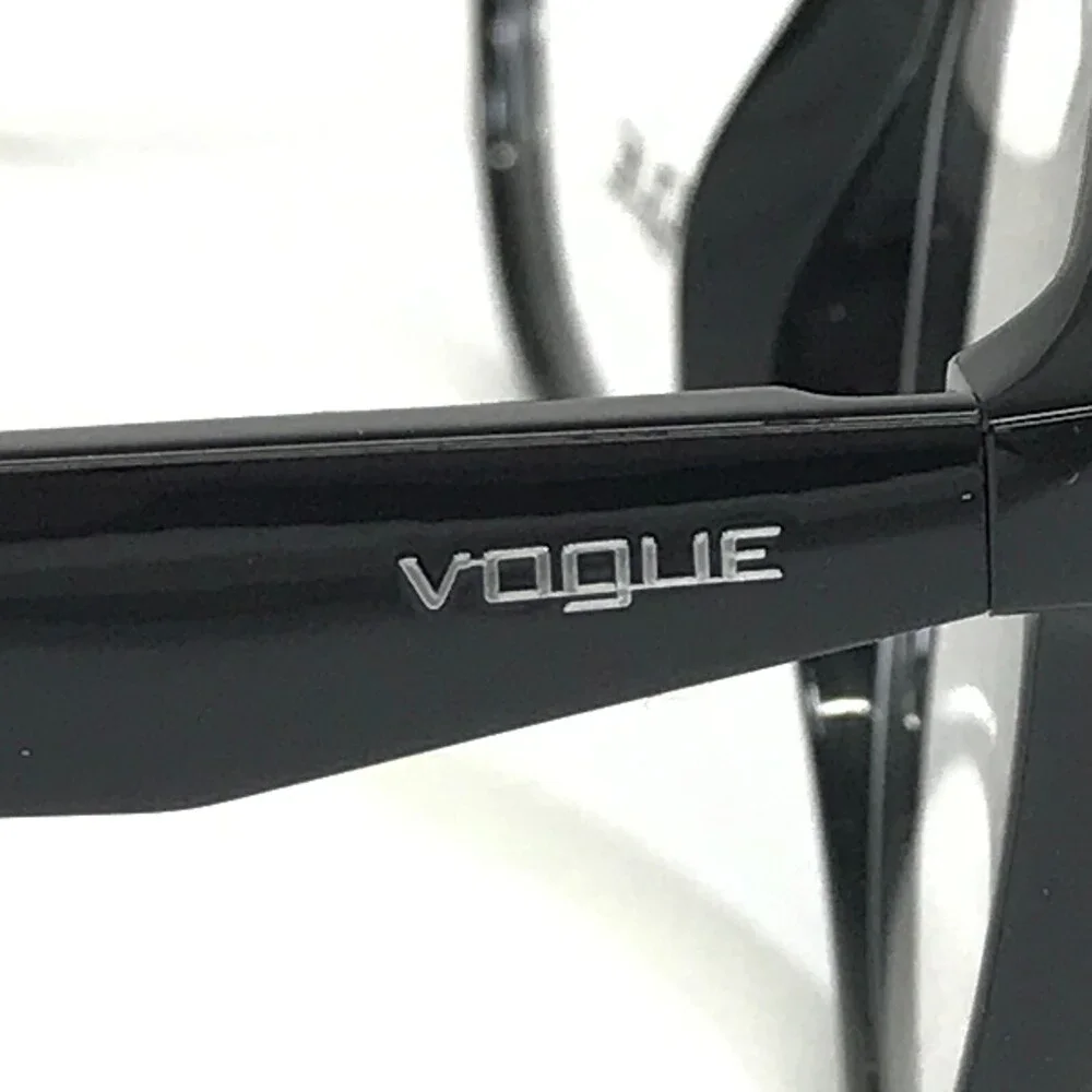 Vogue Eyeglasses Frames VO2988 W44 Black Round Cat Eye Full Rim 53-17-135